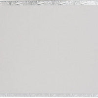 Enjay Converters - 13 x 17.5", 1/2 Slab Silver Cake Board, 12 Per Case - 1/2-1317S12 (Special Order Item)
