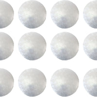 Enjay Converters - 14" x 0.5" Round Silver Cake Board, 12/cs - 1/2-14RS12