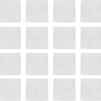 Enjay Converters - 16" x 16" x 0.5" Square Silver Cake Board, 12/cs - 1/2-16SS12 (Special Order Item)