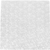 Enjay Converters - 16" x 16" x 0.5" Square Silver Cake Board, 12/cs - 1/2-16SS12 (Special Order Item)