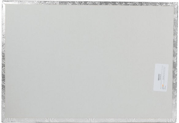 Enjay Converters - 1/7" x 23" x 0.5" Full Slab Silver Cake Board, 12/cs - 1/2-1723S12 (Special Order Item)