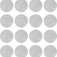 Enjay Converters - 18" x 0.5" Round Silver Cake Board, 12/cs - 1218RS12