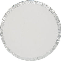 Enjay Converters - 20" x 0.25" Round Silver Cake Board, 24/cs - 1420RS24
