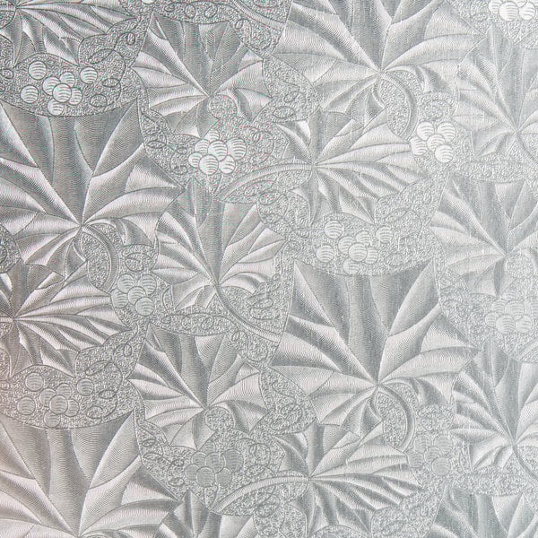 Enjay Converters - 8" x 8.25" Square Silver Cake Board, 24/cs - 1/4-8SS24 (Special Order Item)