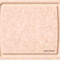 Epicurean - 11.5" × 9" All-in-One Series Cutting Board, Natural/Black with 1/4" Profile - 505-120901003