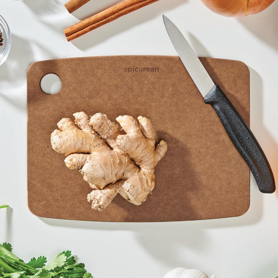 Epicurean - 8" × 6" Kitchen Series Cutting Board, Nutmeg with 1/4" Profile - 001-080603