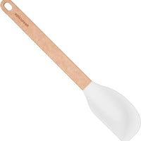 Epicurean - 12.75" Silicone Series Utensils, Large Spatula, Natural + White with 1/4" Profile - 023-308010720 - DISCONTINUED