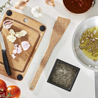 Epicurean - 12.8" Kitchen Series Utensils, Angled Turner, Natural with 1/4" Profile - 015-4020120