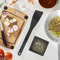 Epicurean - 12.8" Kitchen Series Utensils, Angled Turner, Slate with 1/4" Profile - 015-4020220
