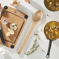 Epicurean - 13" Kitchen Series Utensils, Medium Spoon, Natural with 1/4" Profile - 015-2010120