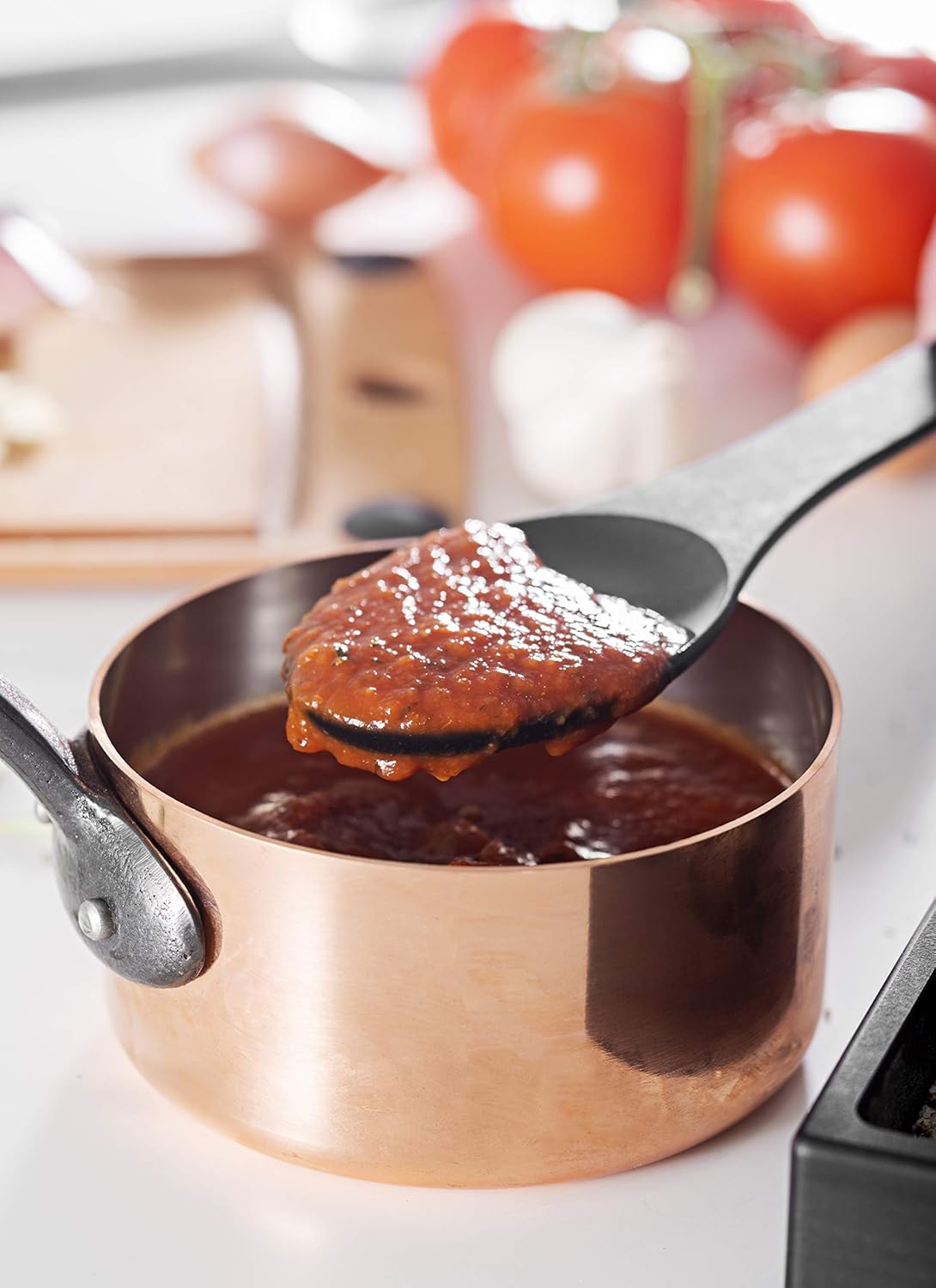 Epicurean - 13" Kitchen Series Utensils, Medium Spoon, Slate with 1/4" Profile - 015-2010220