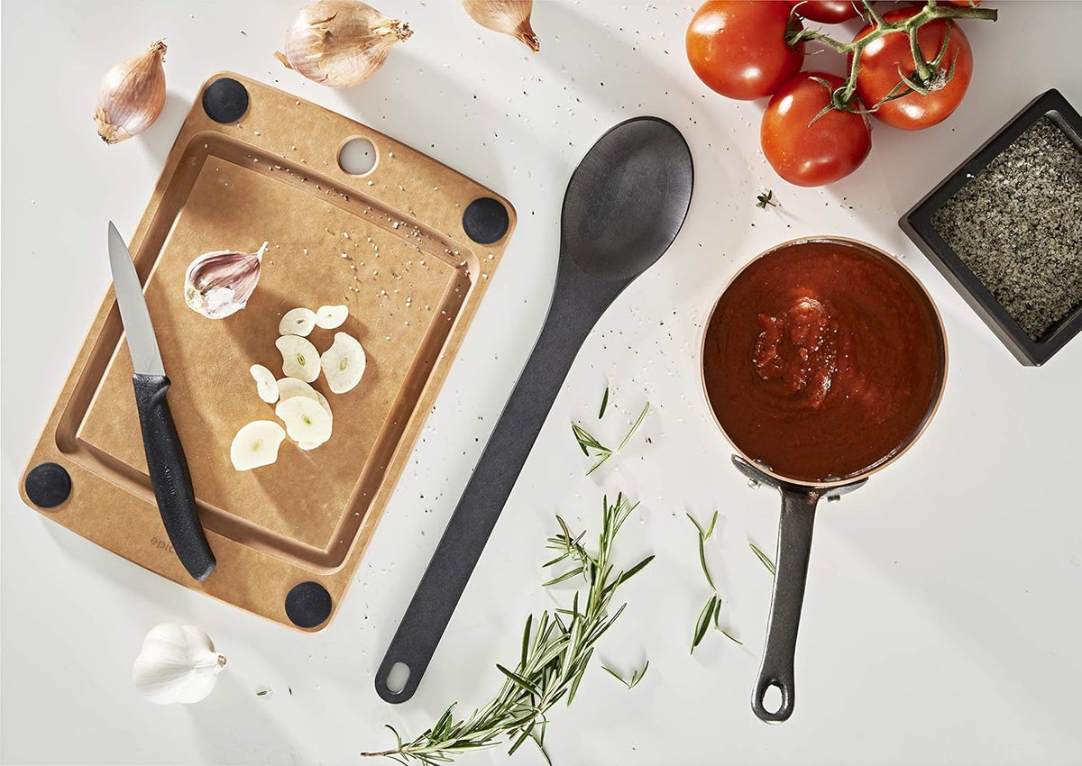 Epicurean - 13" Kitchen Series Utensils, Medium Spoon, Slate with 1/4" Profile - 015-2010220