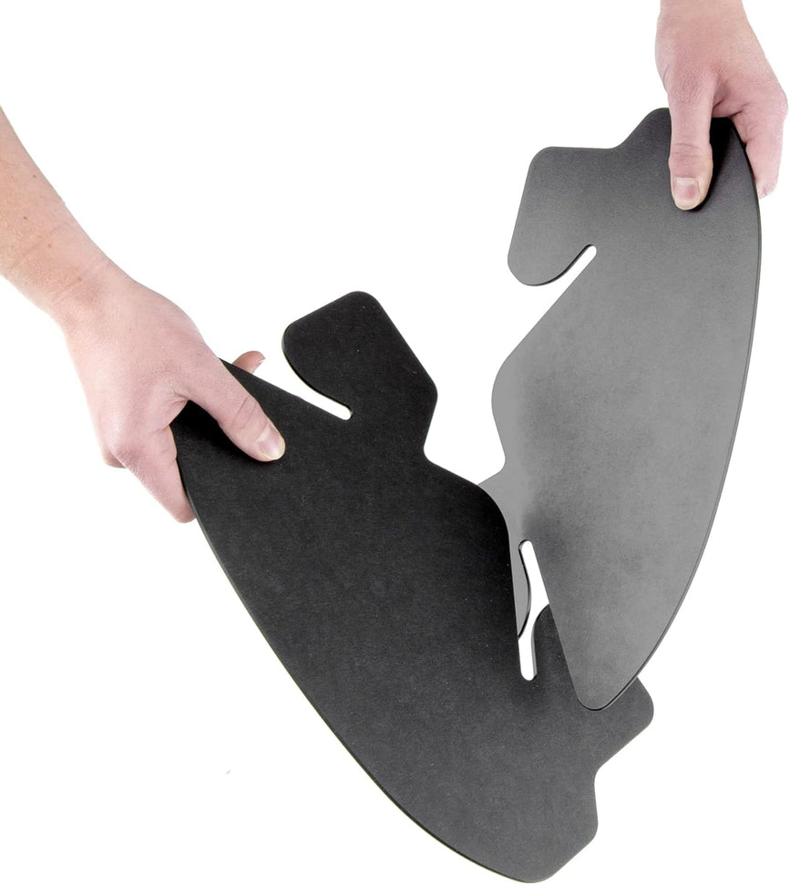 Epicurean - 13" x 13" Countertop, Collapsible Handy Bowl Medium Slate with 3.5" Profile - 031-FBOWL02