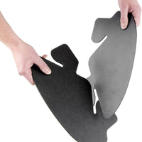 Epicurean - 13" x 13" Countertop, Collapsible Handy Bowl Medium Slate with 3.5" Profile - 031-FBOWL02