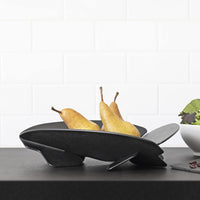 Epicurean - 13" x 13" Countertop, Collapsible Handy Bowl Medium Slate with 3.5" Profile - 031-FBOWL02