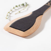 Epicurean - 13.25" Frank Lloyd Wright® Utensils, Paddle Slate/Natural with 3/8" Profile - 030-0070201FLW