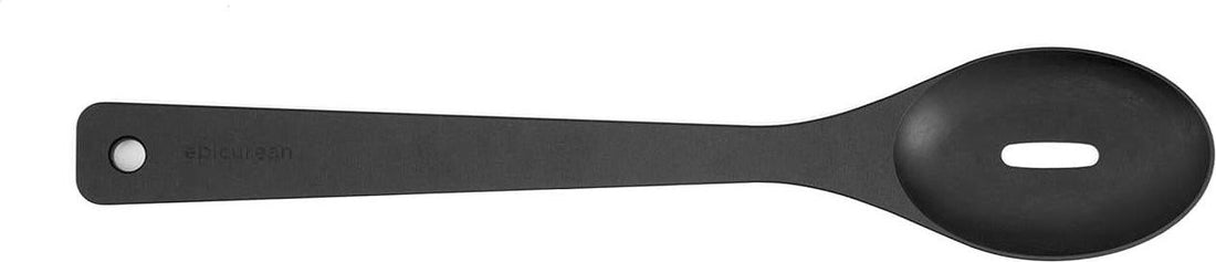 Epicurean - 13.5" Chef Series Utensils, Slotted Spoon, Slate with 3/8" Profile - 030-20902