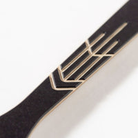 Epicurean - 13.5" Frank Lloyd Wright® Utensils, Large Spoon Slate/Natural with 3/8" Profile - 030-2010201FLW