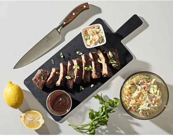 Epicurean - 14" × 7.5" Handy Plus Series Serving Paddle Board, Slate/Slate with 1/4" Profile - 008-S14070202