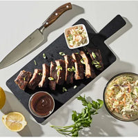 Epicurean - 14" × 7.5" Handy Plus Series Serving Paddle Board, Slate/Slate with 1/4" Profile - 008-S14070202