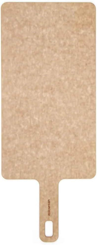 Epicurean - 14" × 7.5" Handy Series Paddle Board Paddle Board, Natural with 3/16" Profile - 008-140701