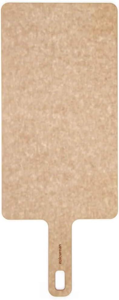 Epicurean - 14" × 7.5" Handy Series Paddle Board Paddle Board, Natural with 3/16" Profile - 008-140701