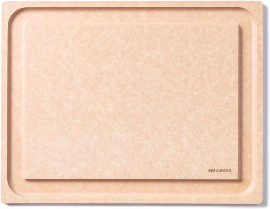 Epicurean - 14.5" × 11.25" BBQ Boards Cutting Board, Natural with 3/8" Profile - 303-151101