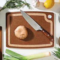Epicurean - 14.5" × 11.25" Gourmet Series Cutting Board, Nutmeg/Natural with 3/8" Profile - 003-15110301