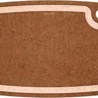 Epicurean - 14.5" × 11.25" Gourmet Series Cutting Board, Nutmeg/Natural with 3/8" Profile - 003-15110301