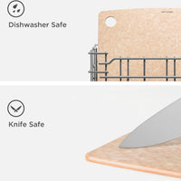 Epicurean - 11.5" × 9" Kitchen Series Cutting Board, Natural with 1/4" Profile - 001-120901