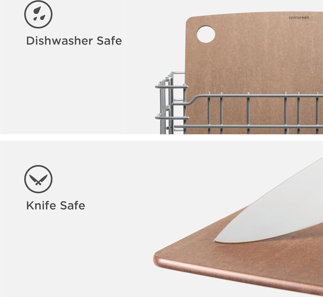 Epicurean - 14.5" × 11.25" Kitchen Series Cutting Board, Nutmeg with 1/4" Profile - 001-151103