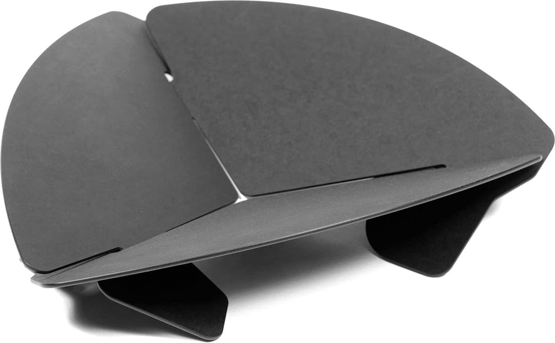 Epicurean - 15" x 15" Countertop, Large Collapsible Handy Bowl Large Slate with 3.75" Profile - 031-LFBOWL02