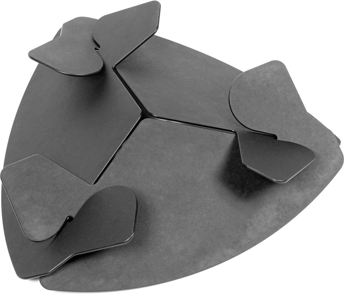 Epicurean - 15" x 15" Countertop, Large Collapsible Handy Bowl Large Slate with 3.75" Profile - 031-LFBOWL02