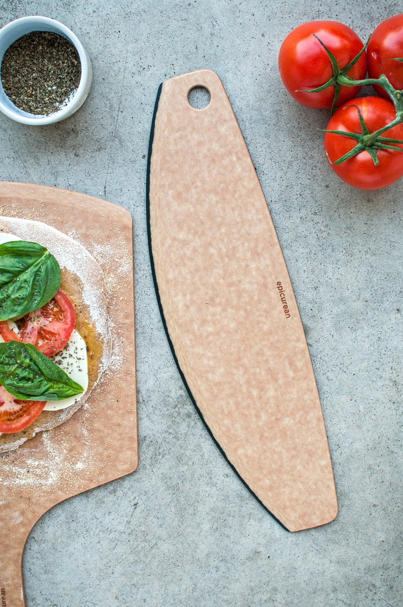 Epicurean - 16" Pizza Cutters, Natural/Slate with 3/16" Profile - 017-00160102