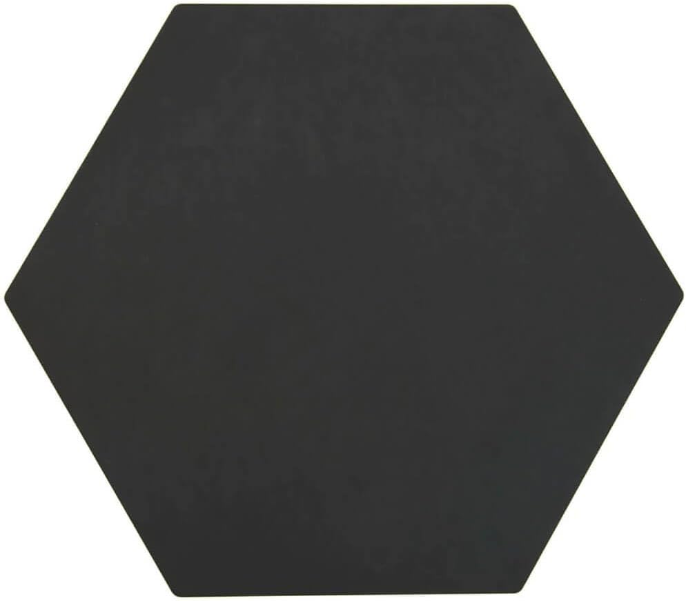 Epicurean - 13" × 11.25" Display Hexagons, Slate with 1/4" Profile Serving and Cutting Board - 020-1311HEX02