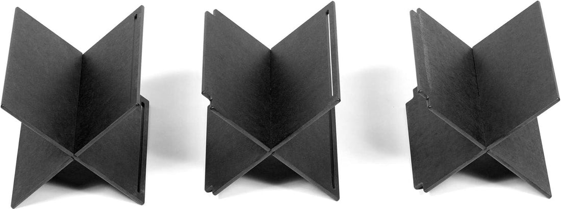 Epicurean - 17" x 6" Countertop, Collapsible Wine Bottle Holder Slate with 8.5" Profile - 031-5WRACK02