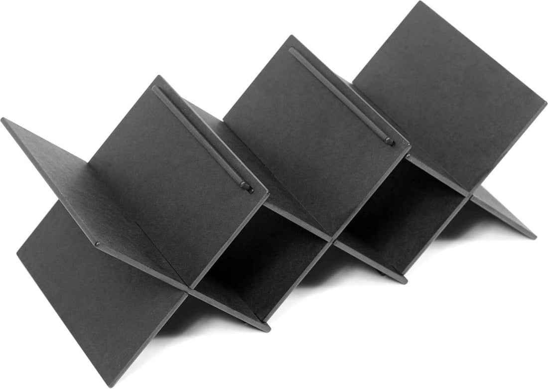 Epicurean - 17" x 6" Countertop, Collapsible Wine Bottle Holder Slate with 8.5" Profile - 031-5WRACK02