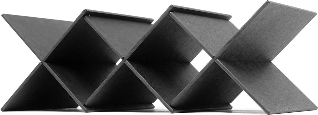 Epicurean - 17" x 6" Countertop, Collapsible Wine Bottle Holder Slate with 8.5" Profile - 031-5WRACK02