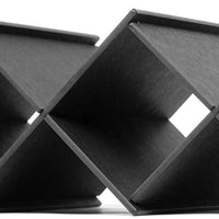 Epicurean - 17" x 6" Countertop, Collapsible Wine Bottle Holder Slate with 8.5" Profile - 031-5WRACK02