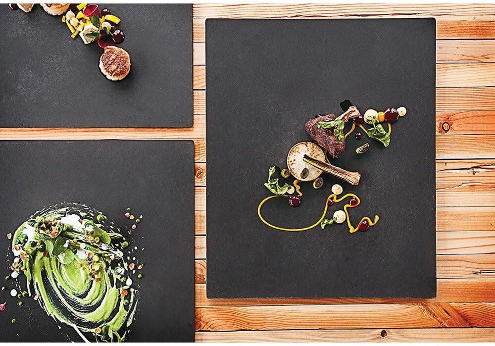 Epicurean - 17.25" x 14.25" Display Rectangles Serving Board, Slate with 1/4" Profile - 020-181402