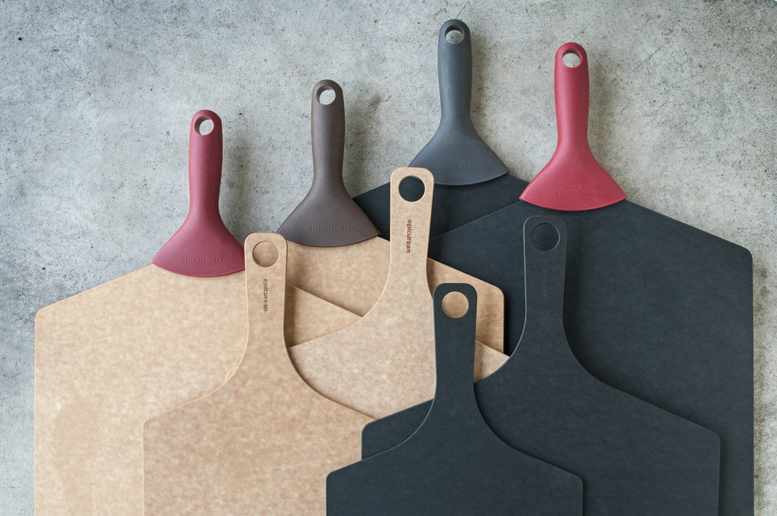 Epicurean - 19.5" x 12" Pizza Peels, Natural with 3/16" Profile - 007-181201