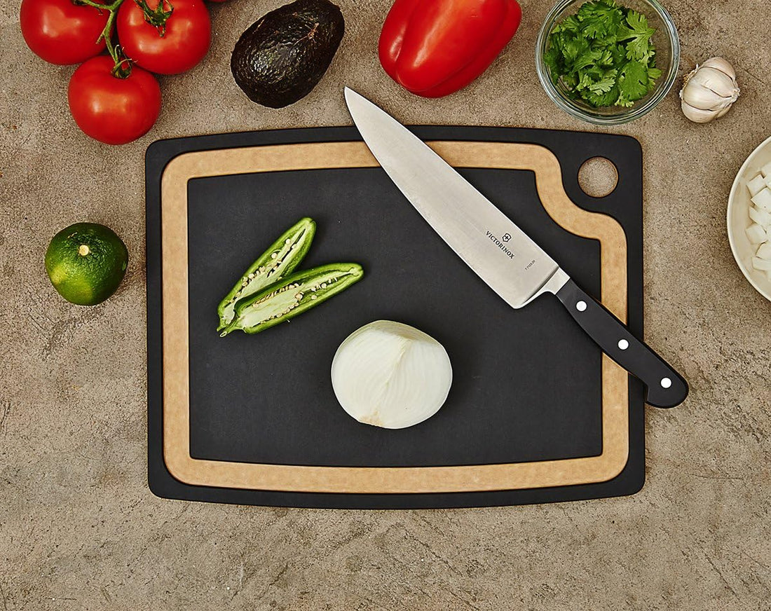 Epicurean - 17.5" × 13" Gourmet Series Cutting Board, Slate/Natural with 3/8" Profile - 003-18130201