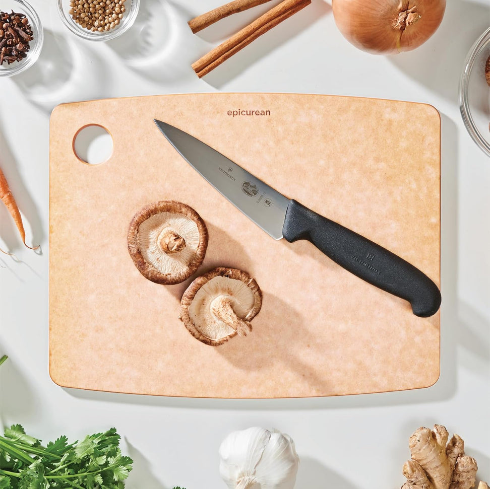 Epicurean - 11.5" × 9" Kitchen Series Cutting Board, Natural with 1/4" Profile - 001-120901