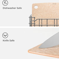 Epicurean - 11.5" × 9" Kitchen Series Cutting Board, Natural with 1/4" Profile - 001-120901