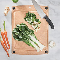 Epicurean - 19.5" × 14.5" All-in-One Series Cutting Board, Natural/Black with 1/4" Profile - 505-201501003