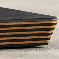 Epicurean - 21" × 16" Big Block Series Cutting Board, Slate/Natural Cascade with 1" Profile - 014-211602015