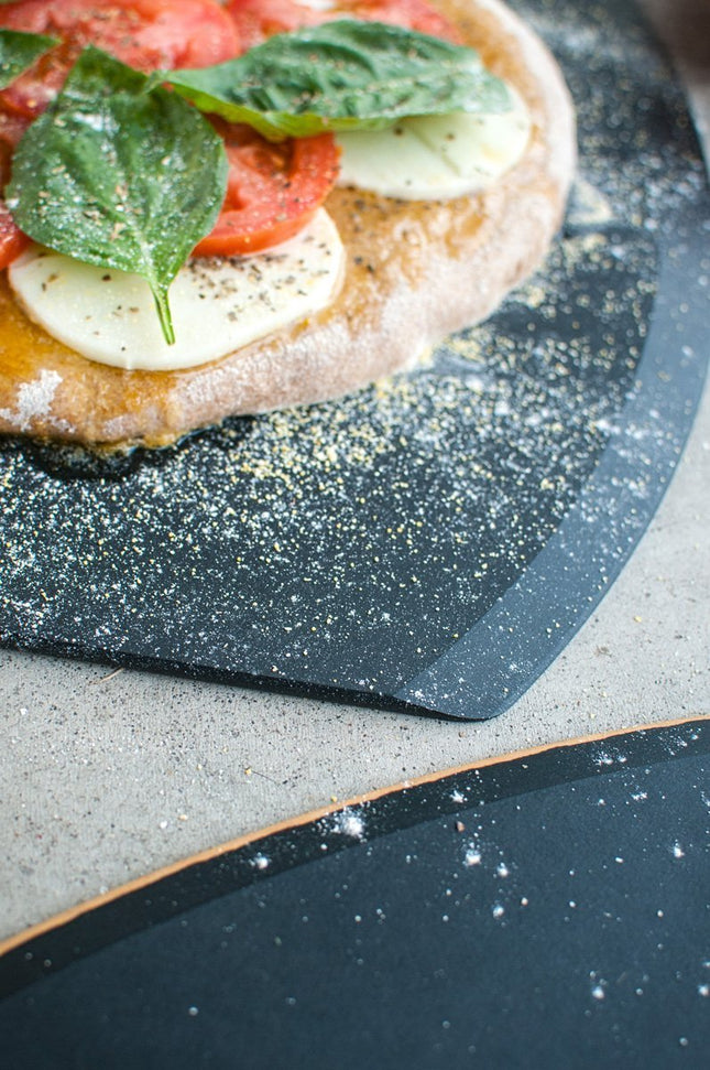 Epicurean - 21.625" x 14" Pizza Peel Plus Series, Slate/Slate with 3/16" Profile - 007-S21140202