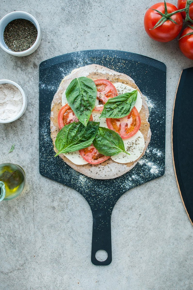 Epicurean - 21.625" x 14" Pizza Peel Plus Series, Slate/Slate with 3/16" Profile - 007-S21140202