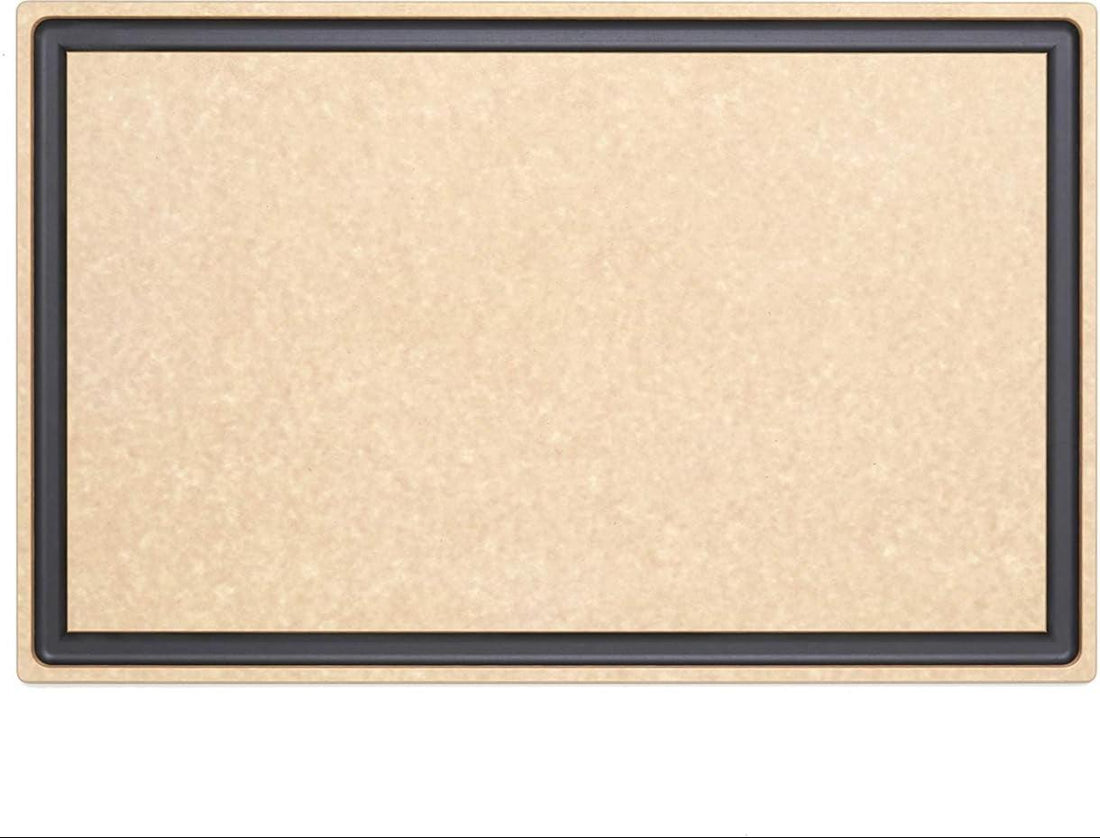 Epicurean - 23" × 14.5" Chef Series Cutting Board, Natural/Slate with 1/2" Profile - 006-23150102