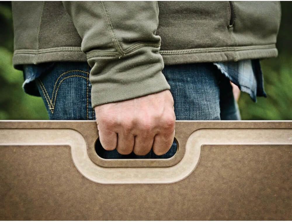 Epicurean - 23.5"× 14.5" Big Game & Butcher Boards Cutting Board, Nutmeg/Natural with 3/8" Profile - 313-23150301